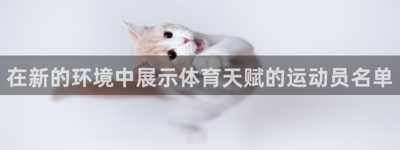 JJB竞技宝官方正版app代理:在新的环境中展示体育天赋的运